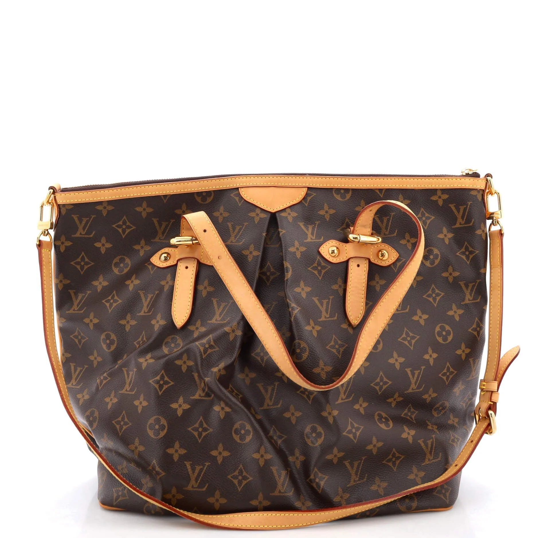 Designer Palermo Handbag Monogram Canvas GM