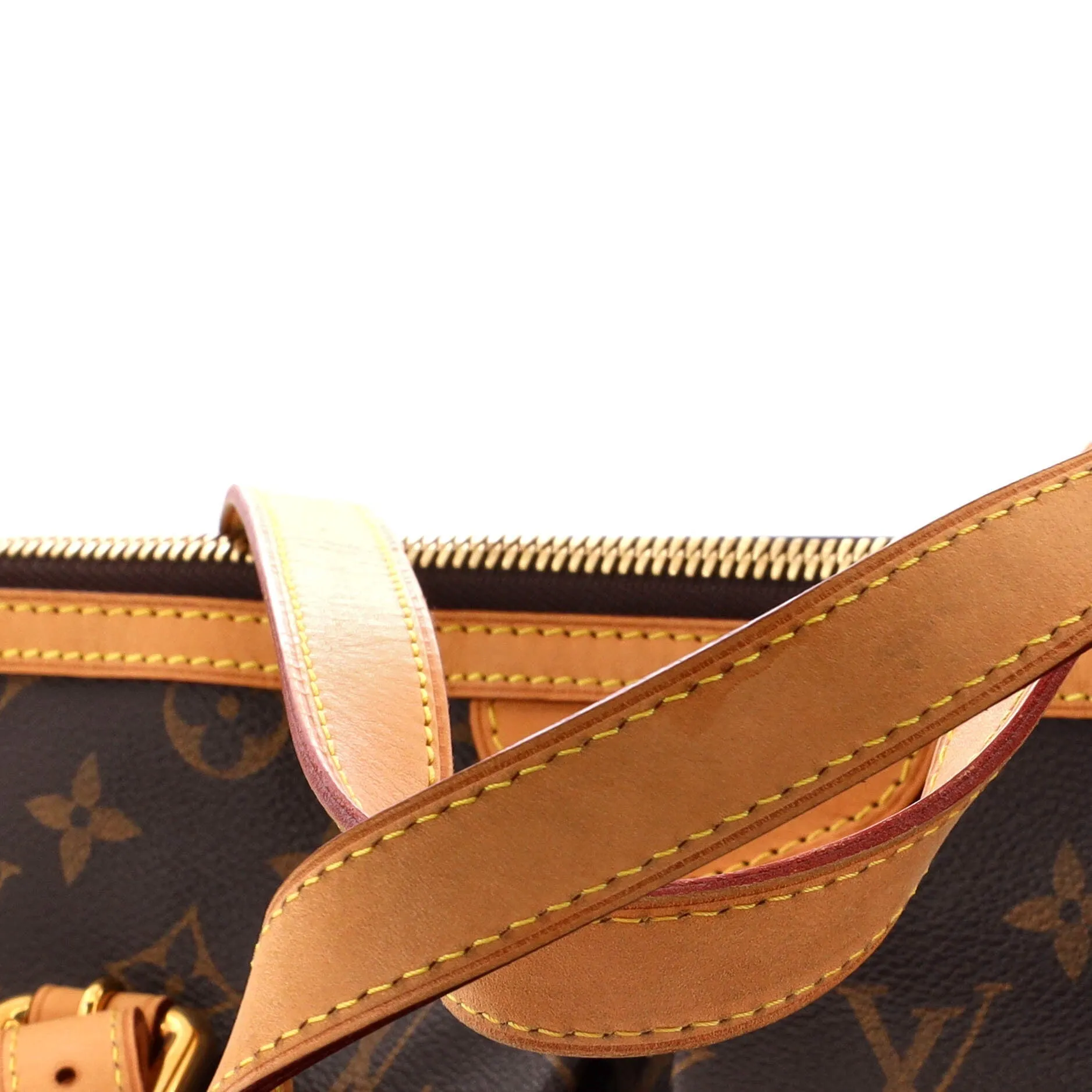 Designer Palermo Handbag Monogram Canvas GM