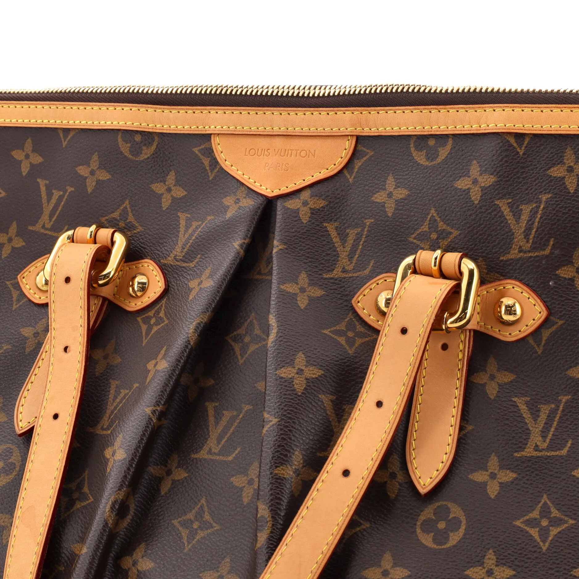 Designer Palermo Handbag Monogram Canvas GM