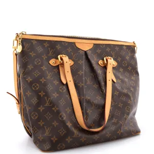 Designer Palermo Handbag Monogram Canvas GM