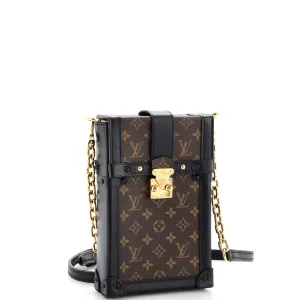 Designer Vertical Trunk Pochette Monogram Canvas