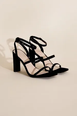 Devin Ankle Strap High Heels