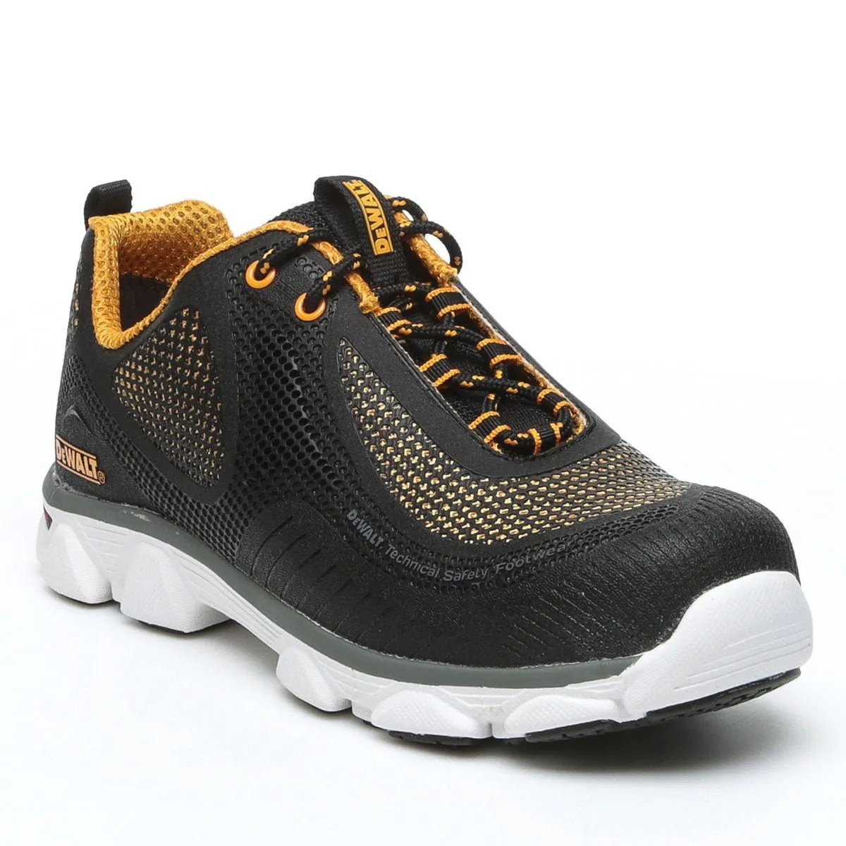 DeWalt Krypton Black Steel Toe Cap Mens Safety Trainers