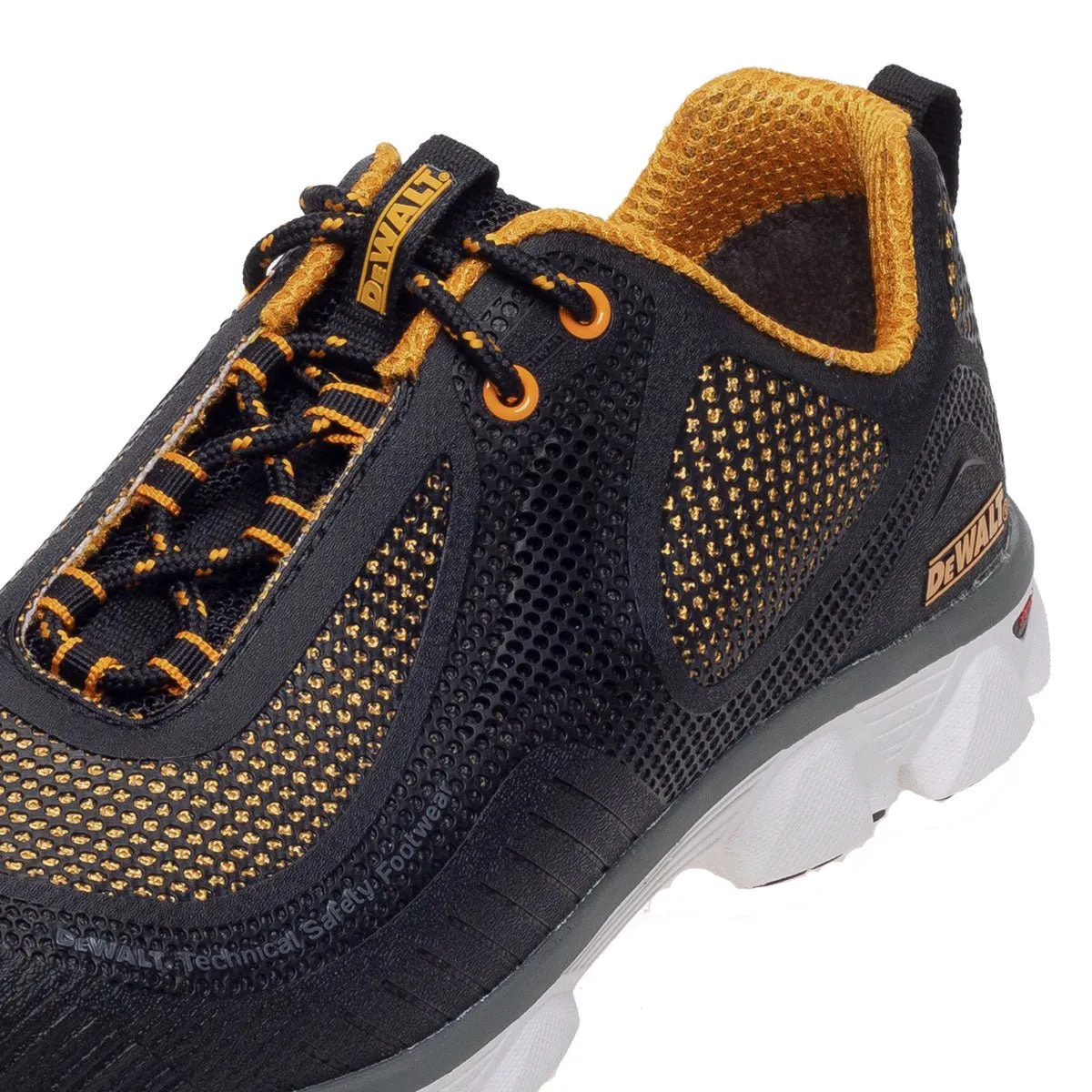 DeWalt Krypton Black Steel Toe Cap Mens Safety Trainers