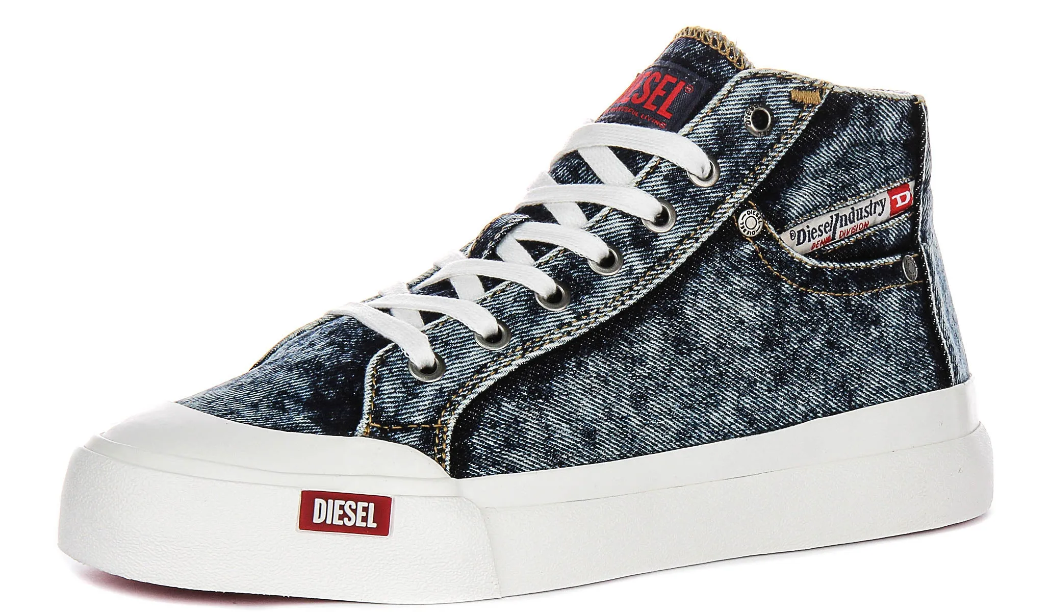 Diesel Athos Nmd Mid In Navy White For Men