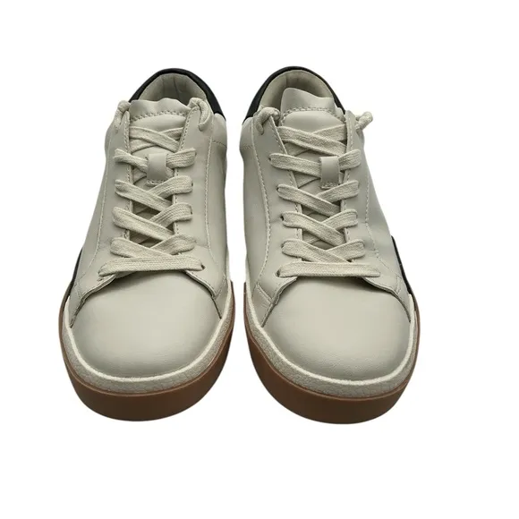 Dolce vita Harrison White and Black SneakersSize 8