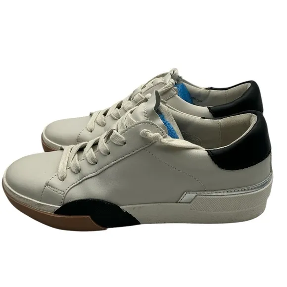 Dolce vita Harrison White and Black SneakersSize 8