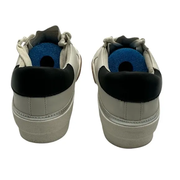 Dolce vita Harrison White and Black SneakersSize 8