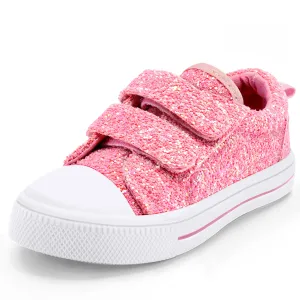 Double Buckle Soft Walking Sneakers
