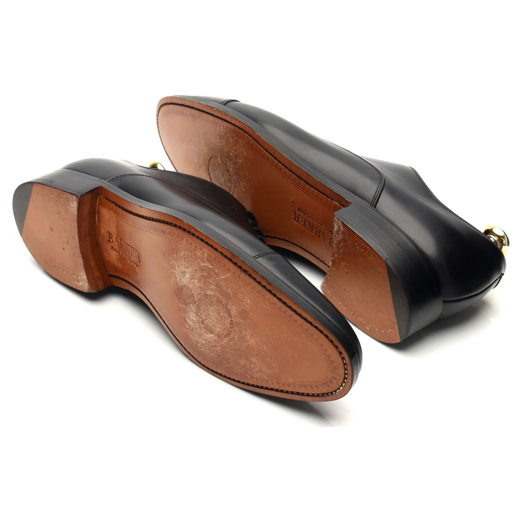 'Duxford' Black Leather Oxford UK 7.5 G