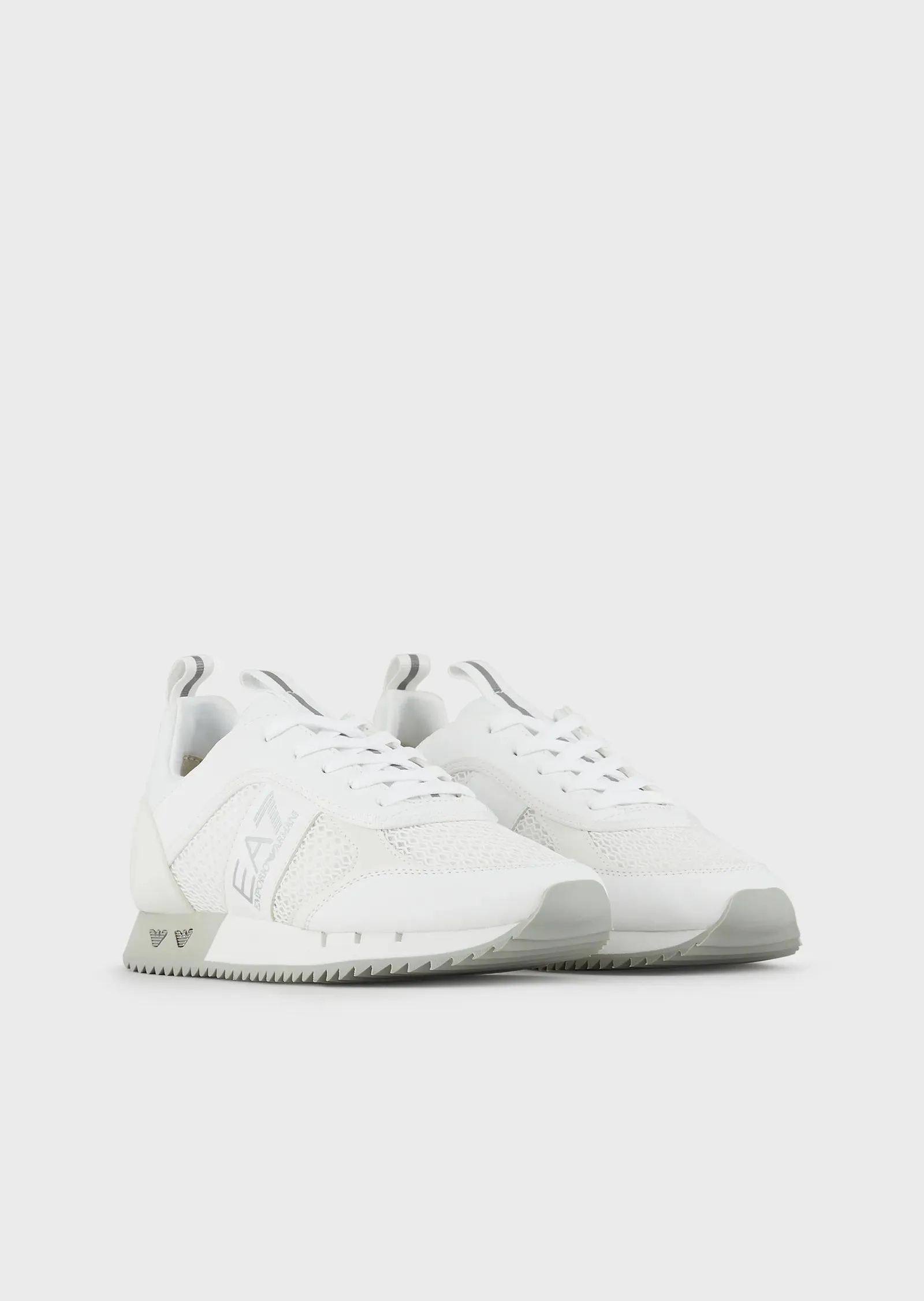 EA7 Emporio Armani X8X027 Woven Sneaker White