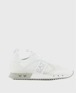 EA7 Emporio Armani X8X027 Woven Sneaker White