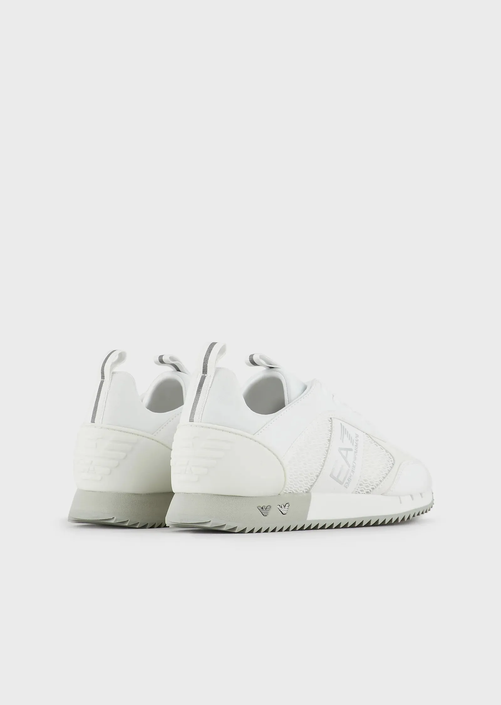 EA7 Emporio Armani X8X027 Woven Sneaker White