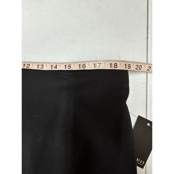 Eloquii Column Colorblock Skirt Plus Size 18 Black White Pencil Ponte Knit NWT