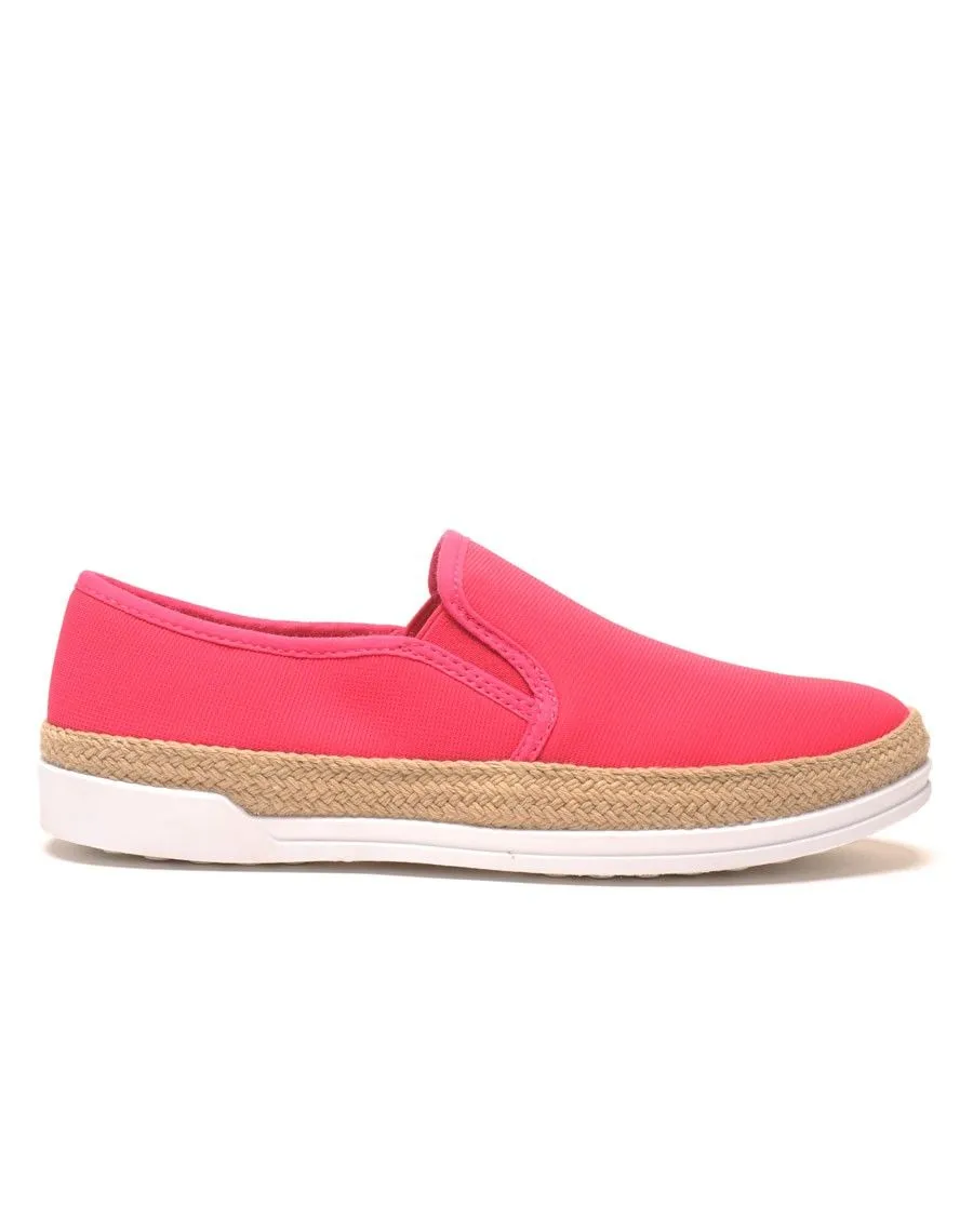 Espadrilles fuchsia style baskets