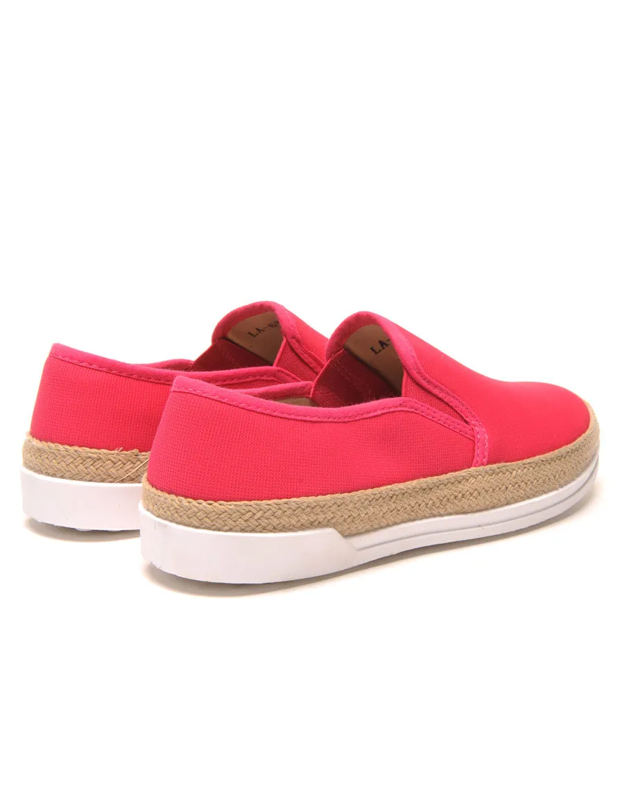 Espadrilles fuchsia style baskets