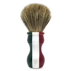 Extro Cosmesi Italian Tricolour Mixed Bristle and Yew Shaving Brush