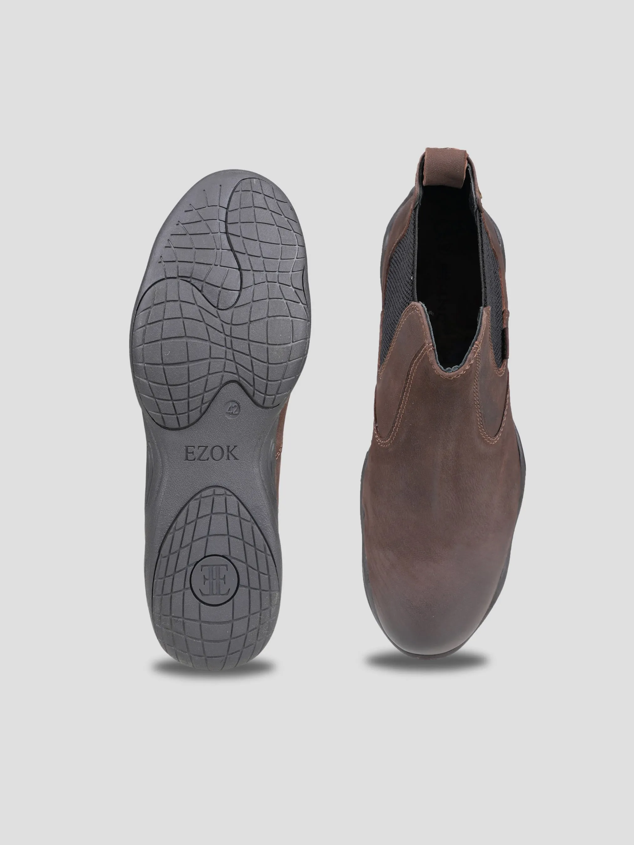 Ezok Leather Boots For Men