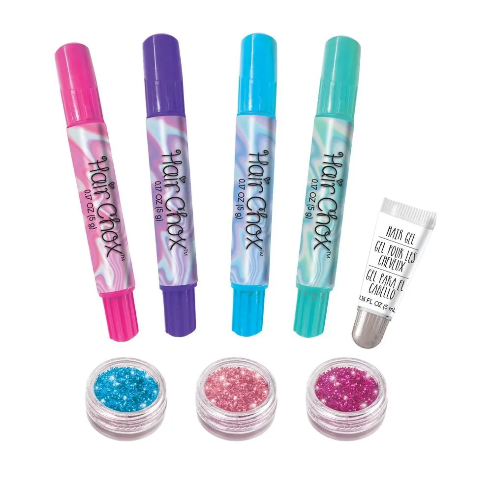 Fashion Angels Unicorn Magic Hair Chox Glitter Hair Kit