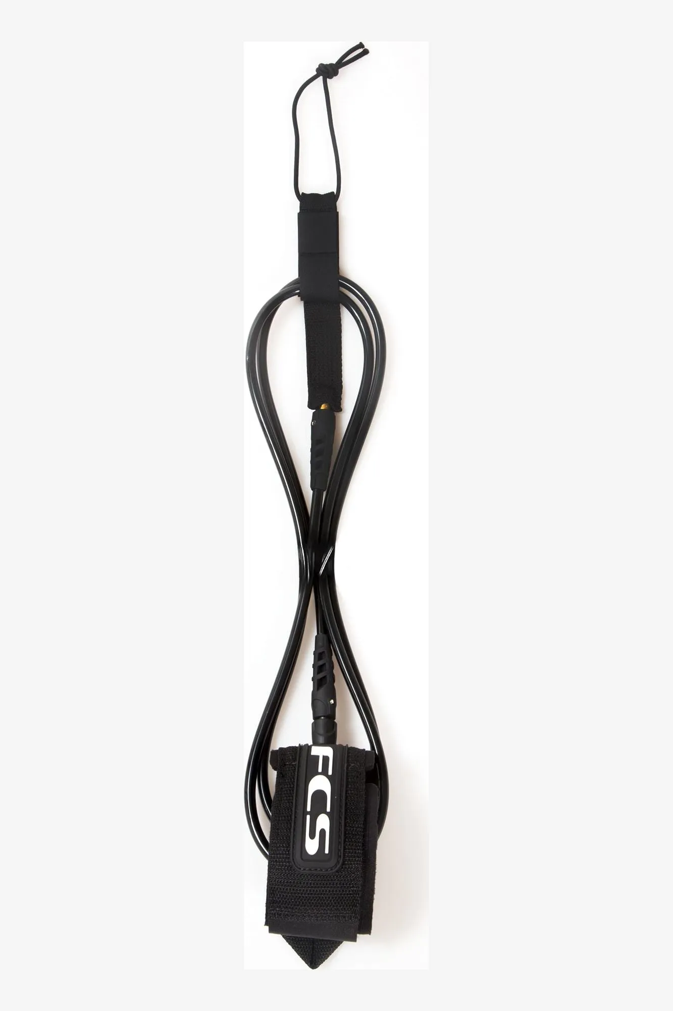 FCS 6'0" ALL ROUND CLASSIC LEASH - BLACK