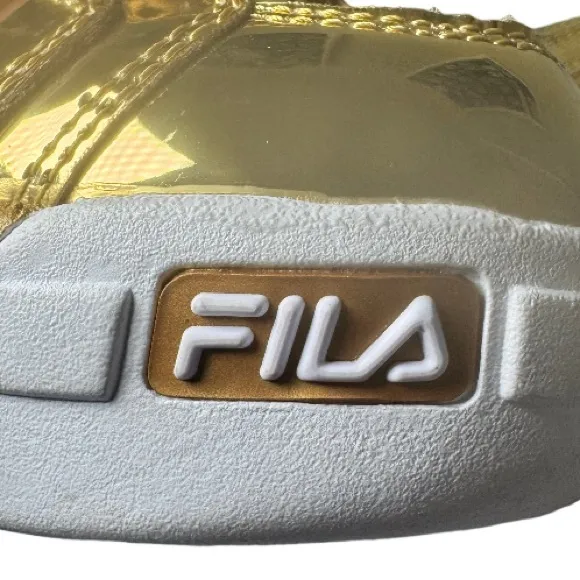 Fila Gold Metallic Sneakers