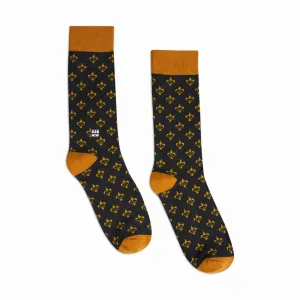 Fleur De Lis Socks