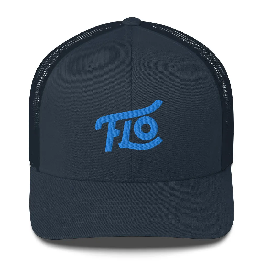 FLO Trucker Cap (Aqua/Teal)