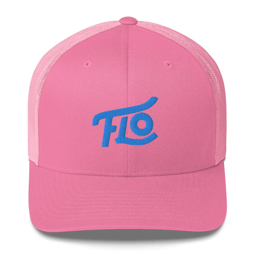 FLO Trucker Cap (Aqua/Teal)