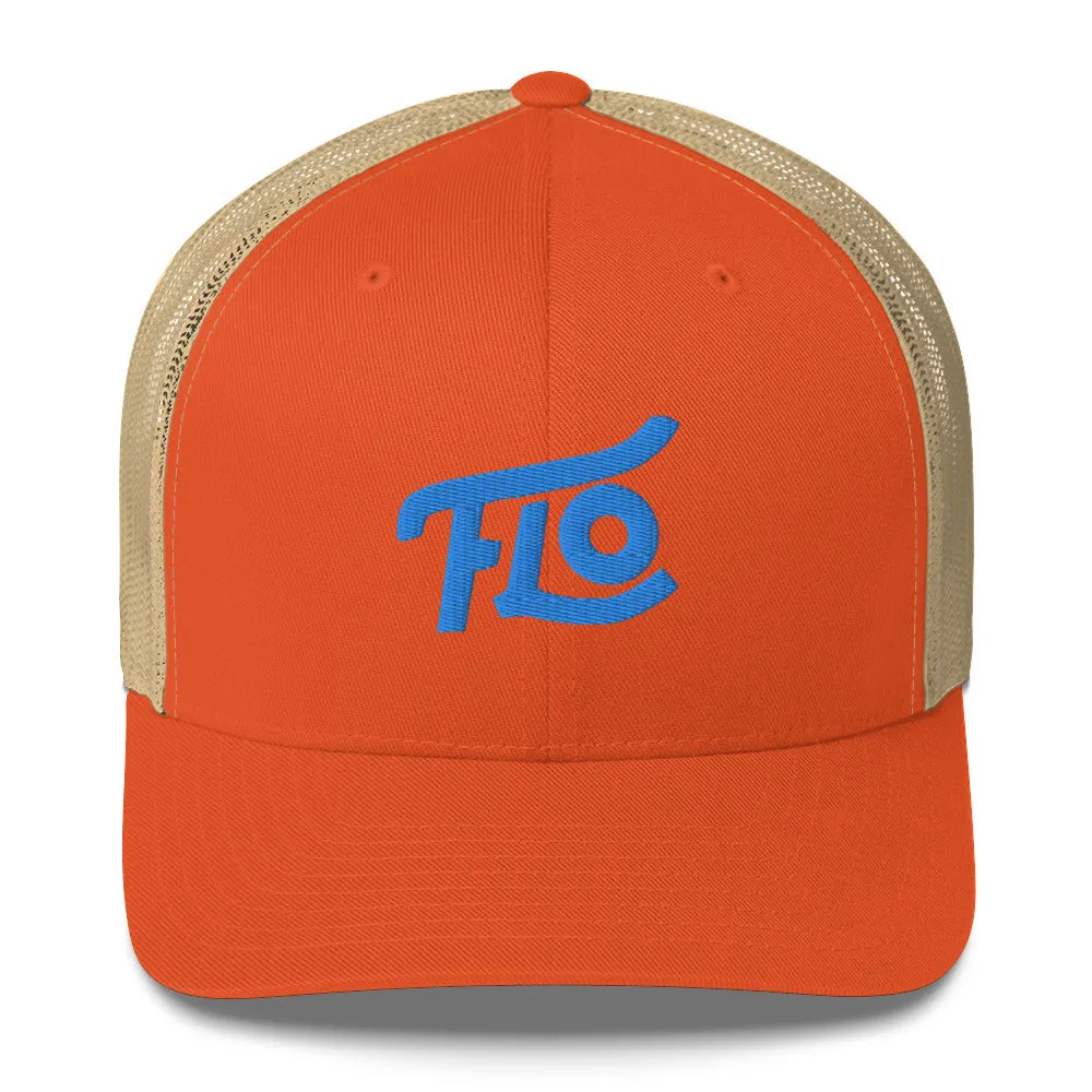 FLO Trucker Cap (Aqua/Teal)