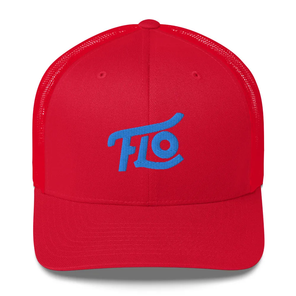 FLO Trucker Cap (Aqua/Teal)