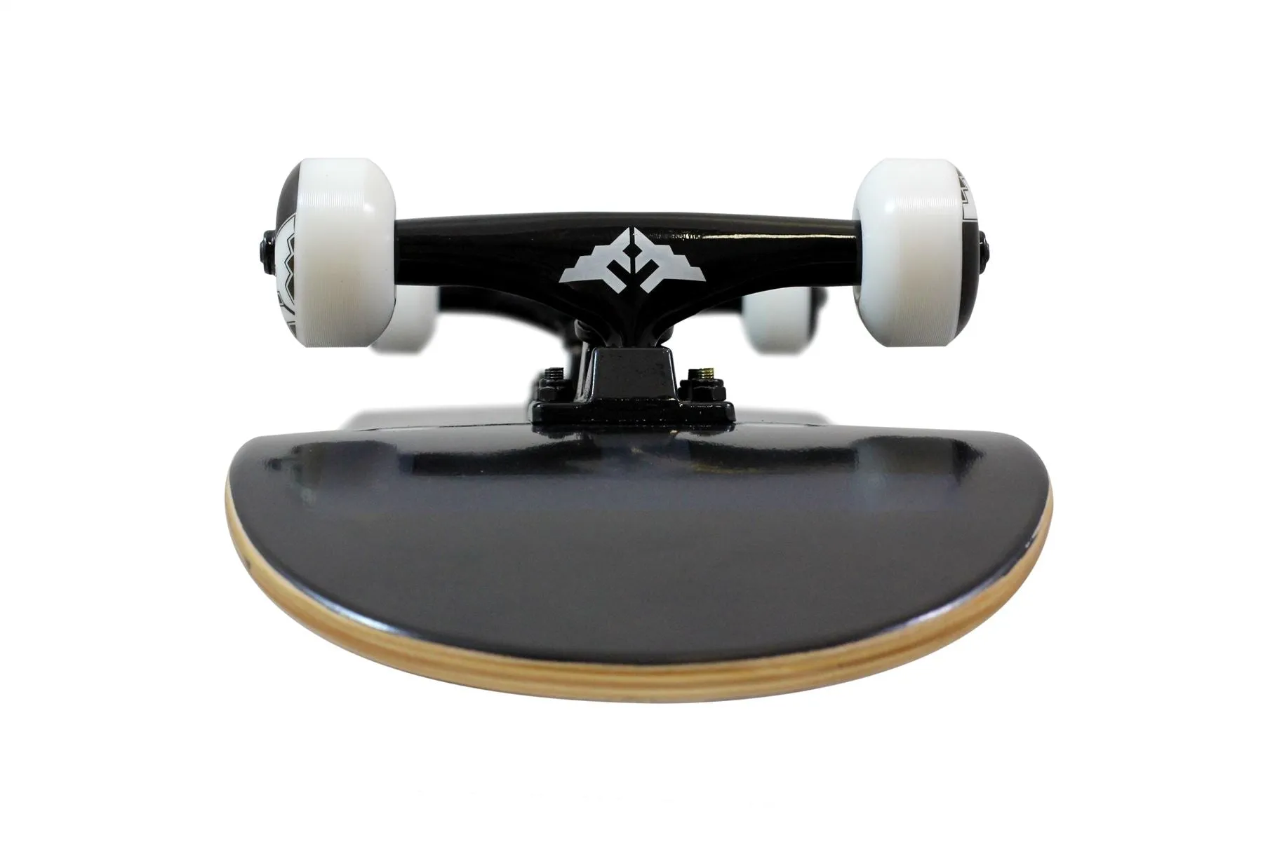 Fracture Fade Black Complete Skateboard 7.25"