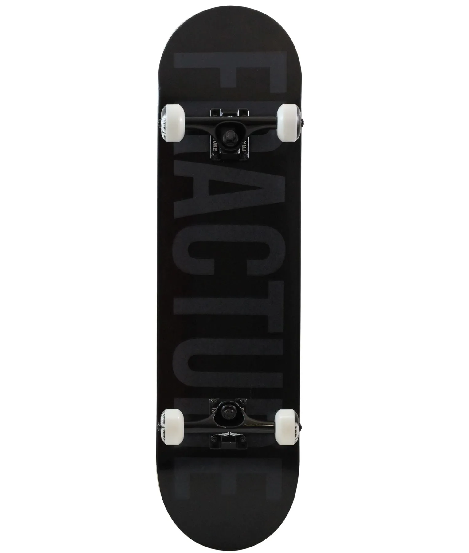 Fracture Fade Black Complete Skateboard 7.25"