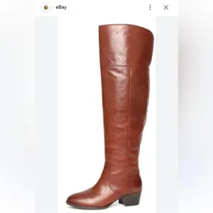Frye Clara Over The Knee Redwood Extended Calf Boot size 10M
