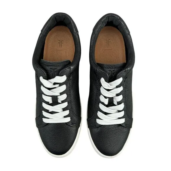 FRYE 'Kerry' Black Lace-Up Sneakers Style 3471350 Women's Size 8M