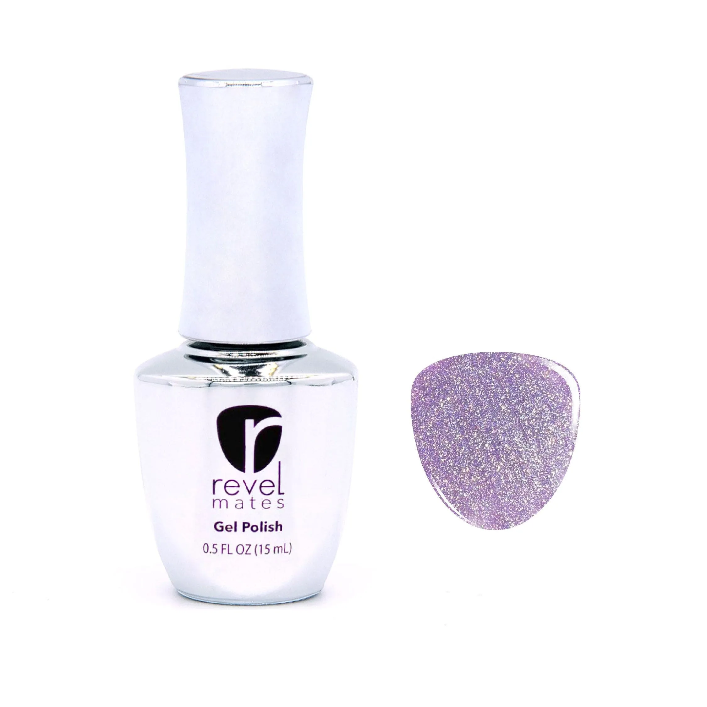 G783 Par-Tea Time Purple Glitter Gel Polish