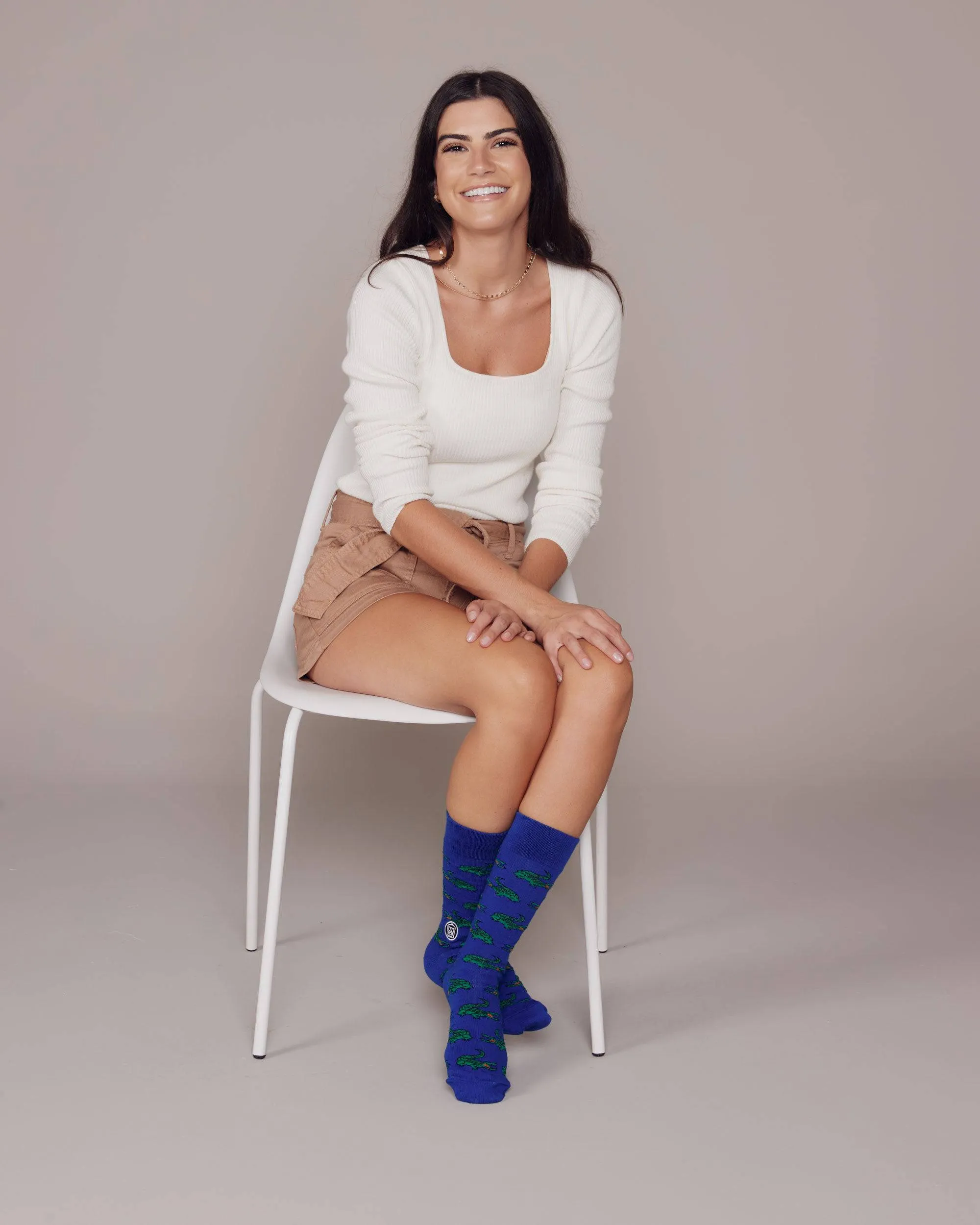Gator Blue Socks