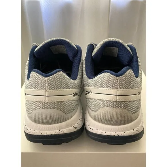 GDEFY by Gravity Defyer Gray TB9024MWS-M Mighty Walk Sneakers - Men's Size 14M