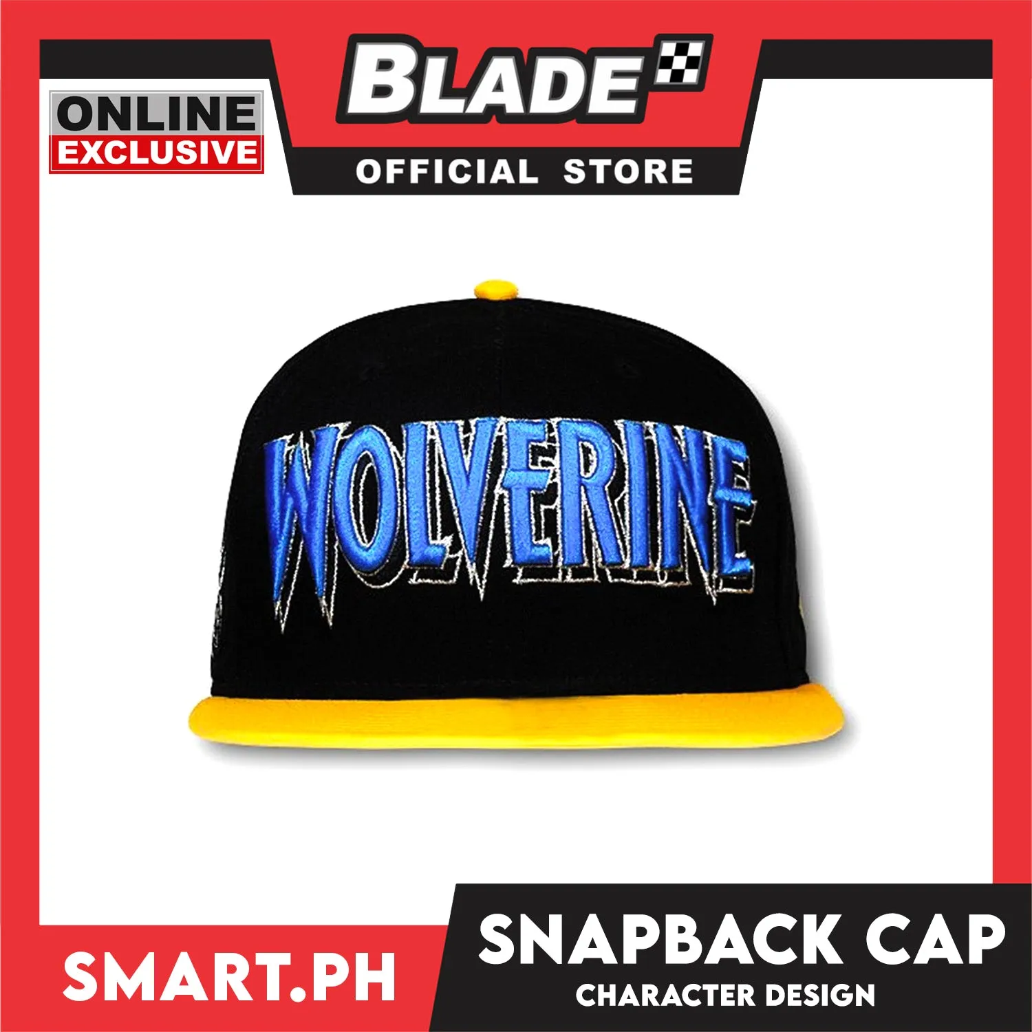 Gifts Snapback Cap Superhero Embroidery (Assorted Designs and Colors)