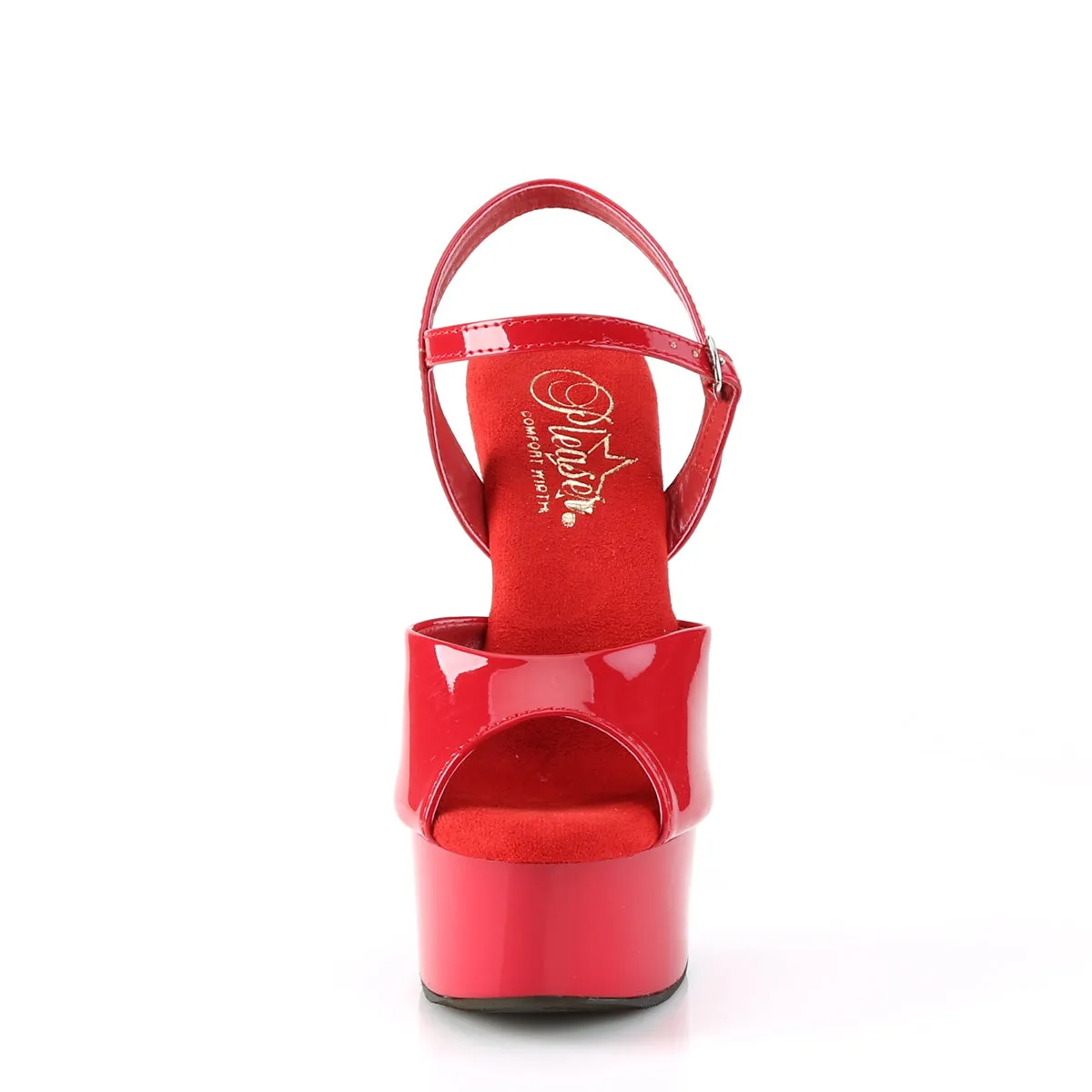 GLEAM-609  Red Patent/Red