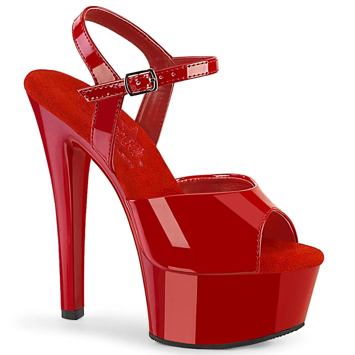 GLEAM-609  Red Patent/Red