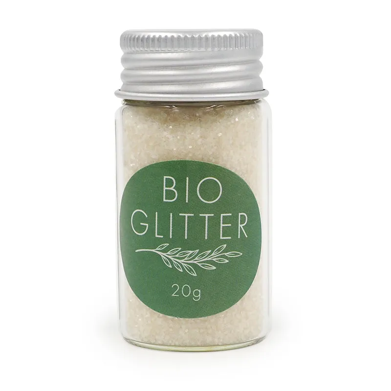 GLITTER BIO CRAFT GLITTER WHITE 20G 1PC