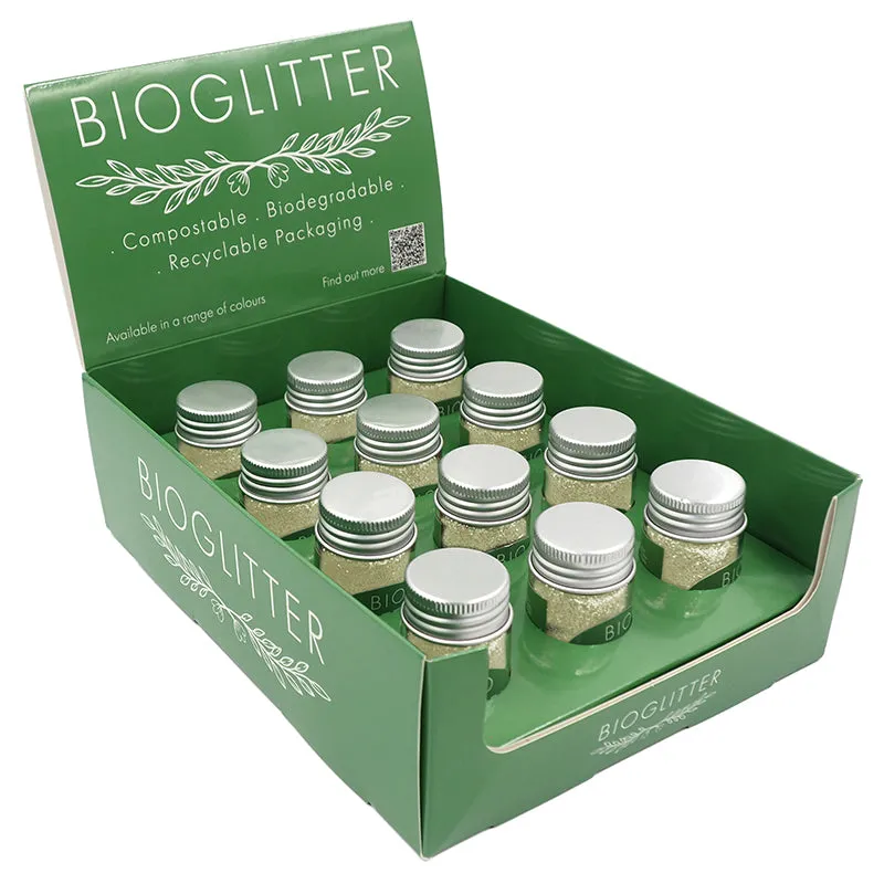 GLITTER BIO CRAFT GLITTER WHITE 20G 1PC