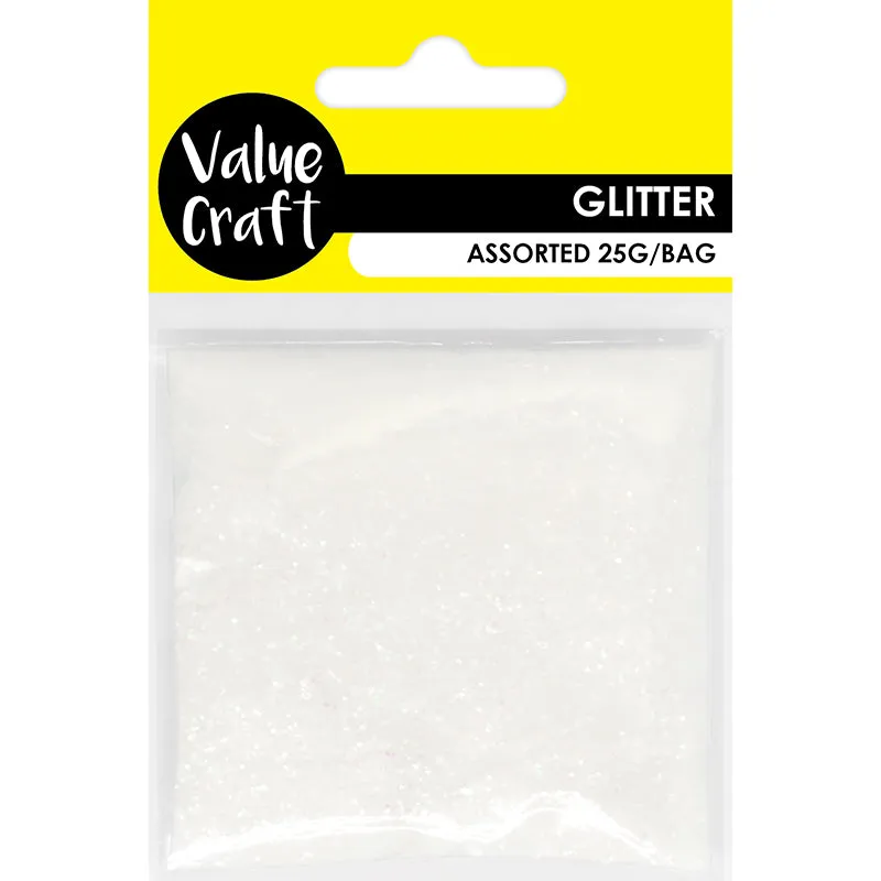 GLITTER GLITTER IN A BAG WHITE 25G 1PC