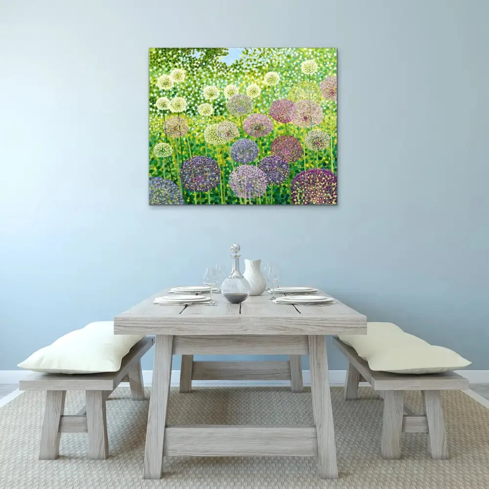 Globemaster Alliums Limited Edition Print