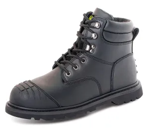 GOODYEAR WELT BOOT WITH SCUFF CAP