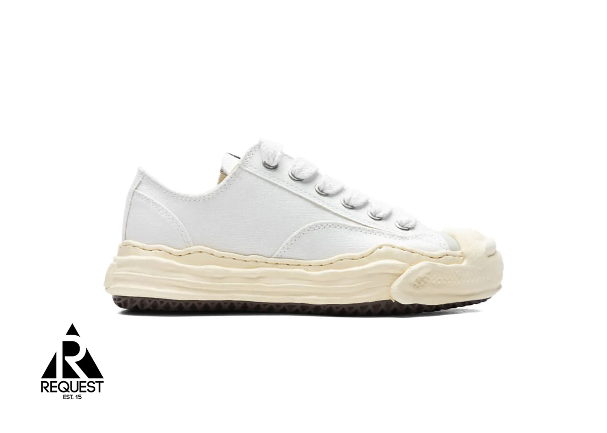 Hank Vintage Sole Canvas Low "White"