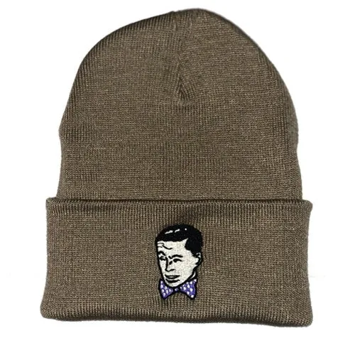HB MASON VARSITY KNIT CAP - KHAKI