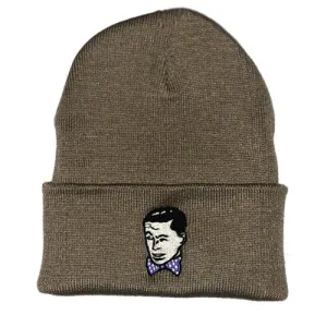 HB MASON VARSITY KNIT CAP - KHAKI
