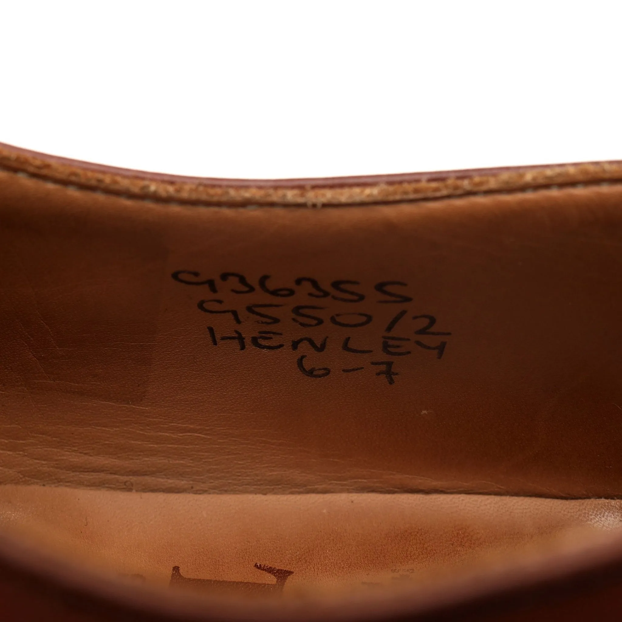 'Henley' Brown Leather Oxford UK 6