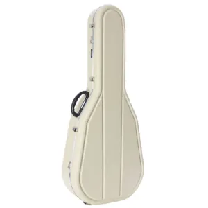 Hiscox - 000/OM Acoustic Guitar Case - Ivory
